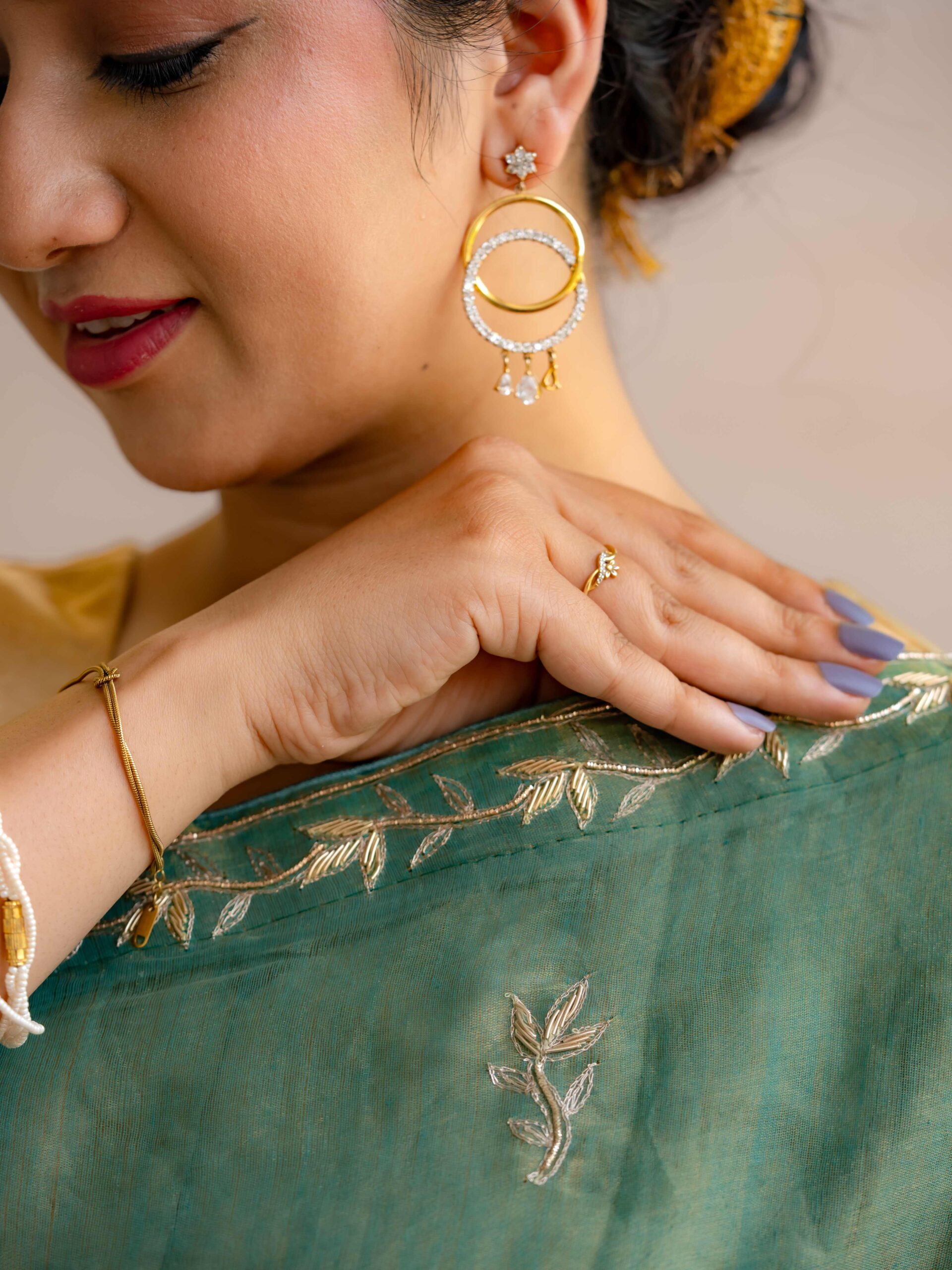 Rama Green Pure Handloom - Image 4