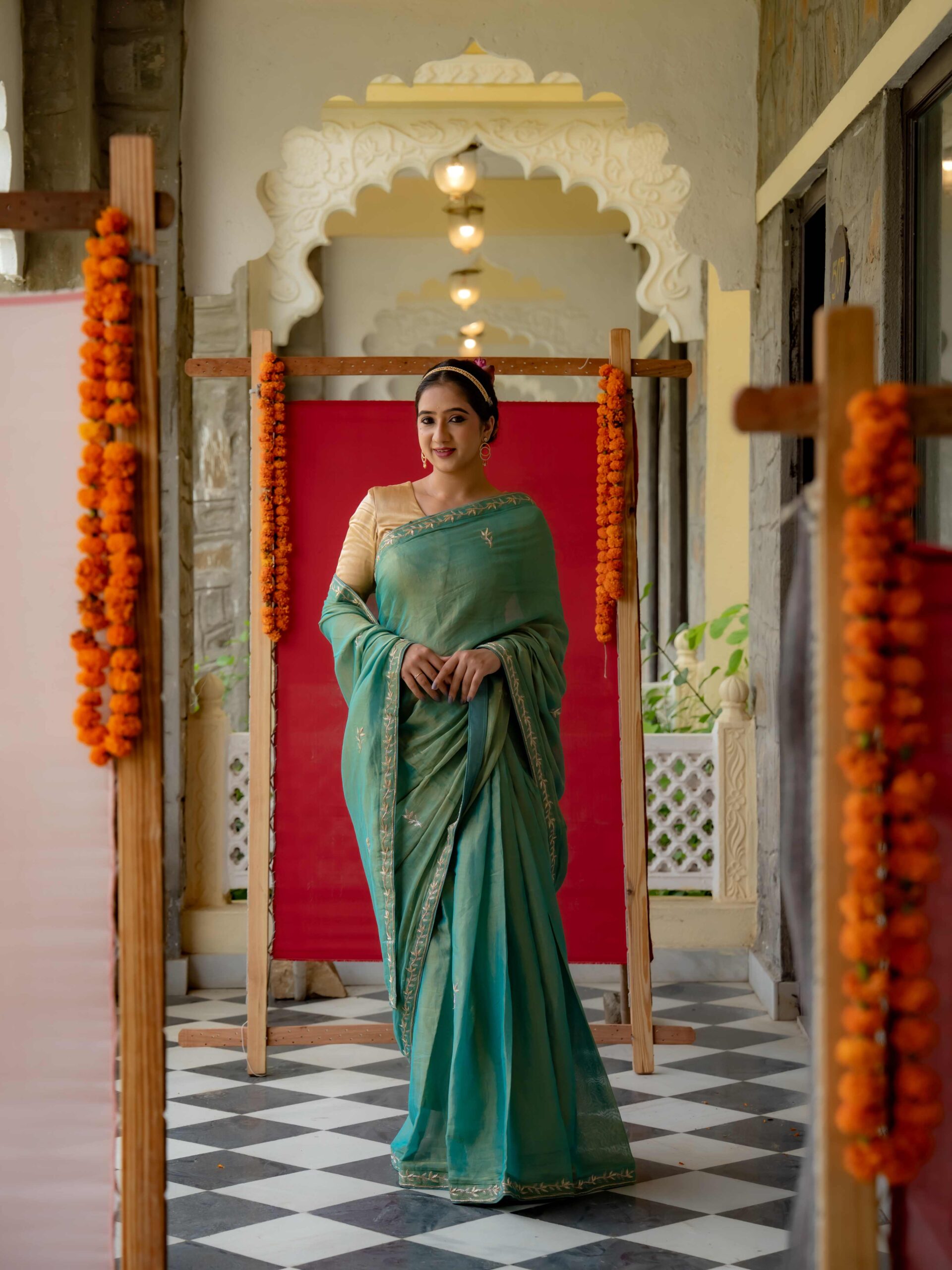 Rama Green Pure Handloom - Image 2