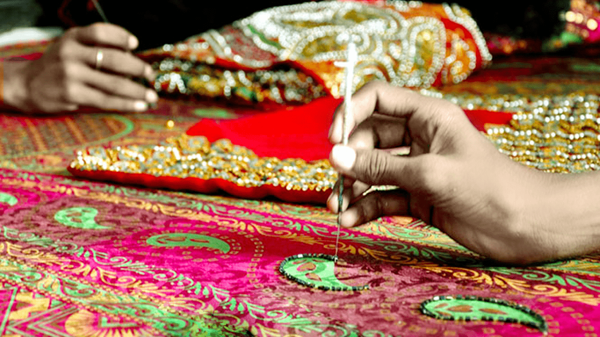 What is Zardozi Art : The Royal Craft of Embroidery